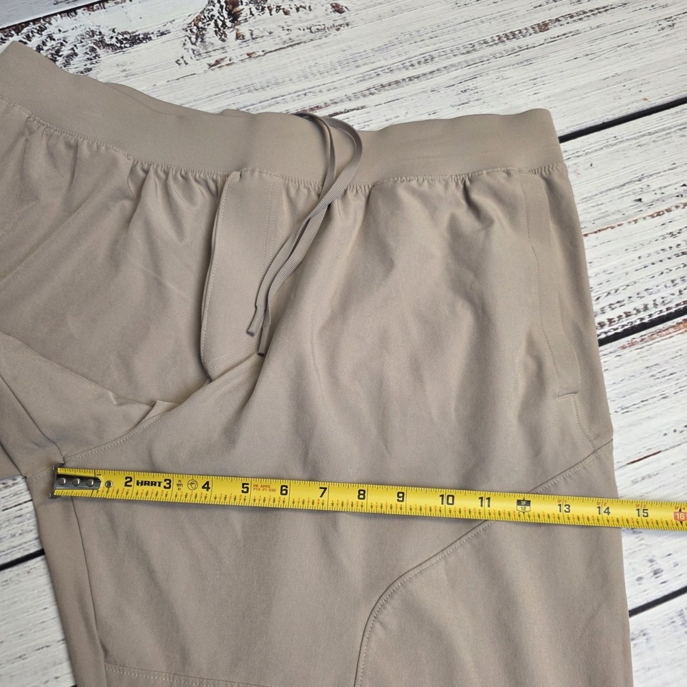 Under Armour Men's 2XL Unstoppable Beige Tapered Track Pants Fitted Item 1352028 - Picture 9 of 11